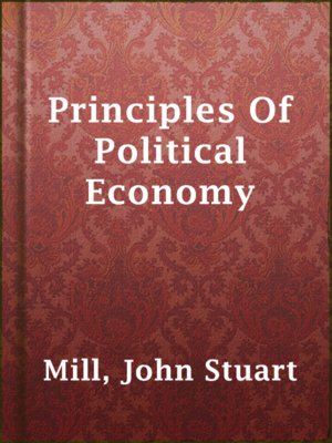 Principles Of Political Economy - ebook